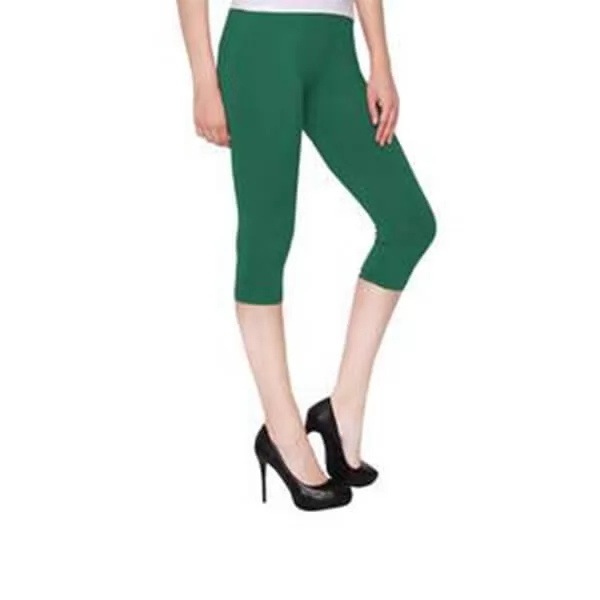 Buy Lux Lyra Capri L20 Rama Green Free Size Online at Low Prices in India  at