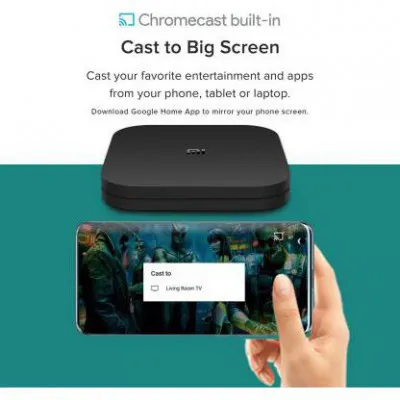 Mi 4K Ultra HD Streaming player PFJ4096IN Android TV 9.0 Smart TV Box