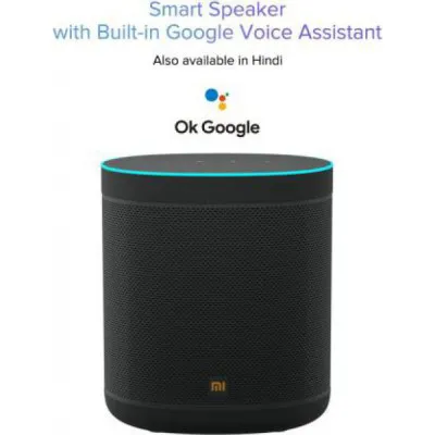 Mi Wifi Smart Speaker With Google Assistant Black