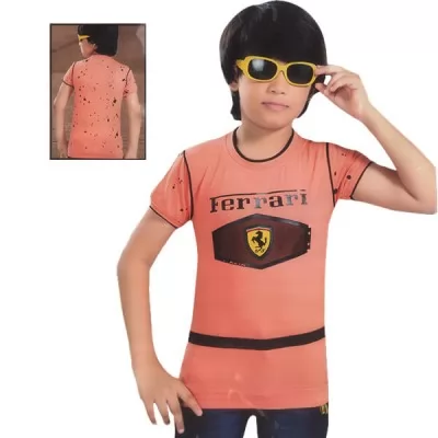 Mosko Kids 1234 Boys T shirt 24 Peach