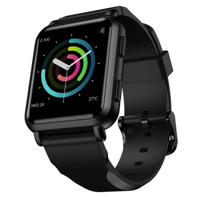 Noise ColorFit NAV Smart Watch with Built-in GPS and High Resolution Display Stealth Black