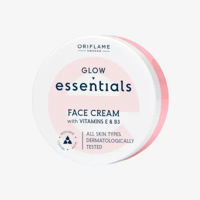Oriflame Glow Essentials Face Cream With Vitamins E And B3 43911 75ml