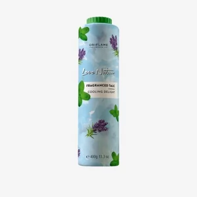 Oriflame Love Nature Fragranced Talc Cooling Delight 34104 400g