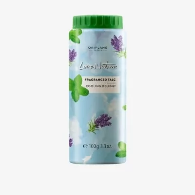 Oriflame Love Nature Fragranced Talc Cooling Delight 35553 100g