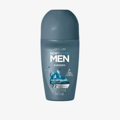 Oriflame North For Men Subzero Deodorant Roll on 35880 50ml