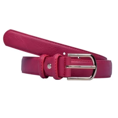 PU Leather Casual Belt MB002 Red 32-36 Inch