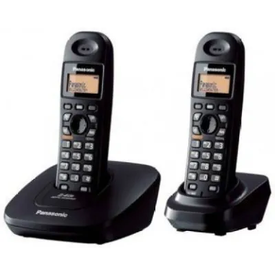 Panasonic KX-TG3612SX Cordless Landline Phone Black