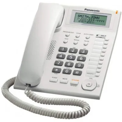 Panasonic KX-TS880MX Corded Landline Phone White