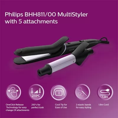 Philips BHH811 Hair Multi-Styler Kit
