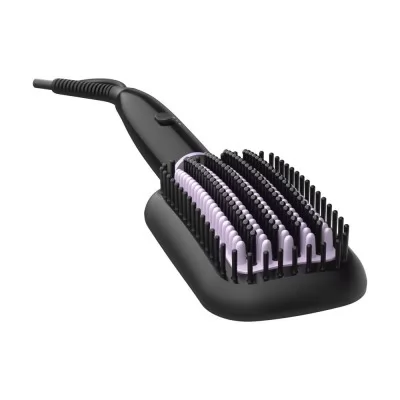 Philips BHH880 Heated Straightening Brush with Thermoprotect Technology Black