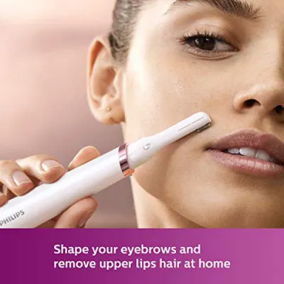 Philips HP6388 Touch-Up Eyebrows Facial And Body Trimmer White