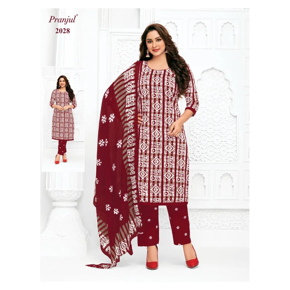 Pranjul Priyanka Vol 21 Cotton Dress Material, Wholesale Surat Market