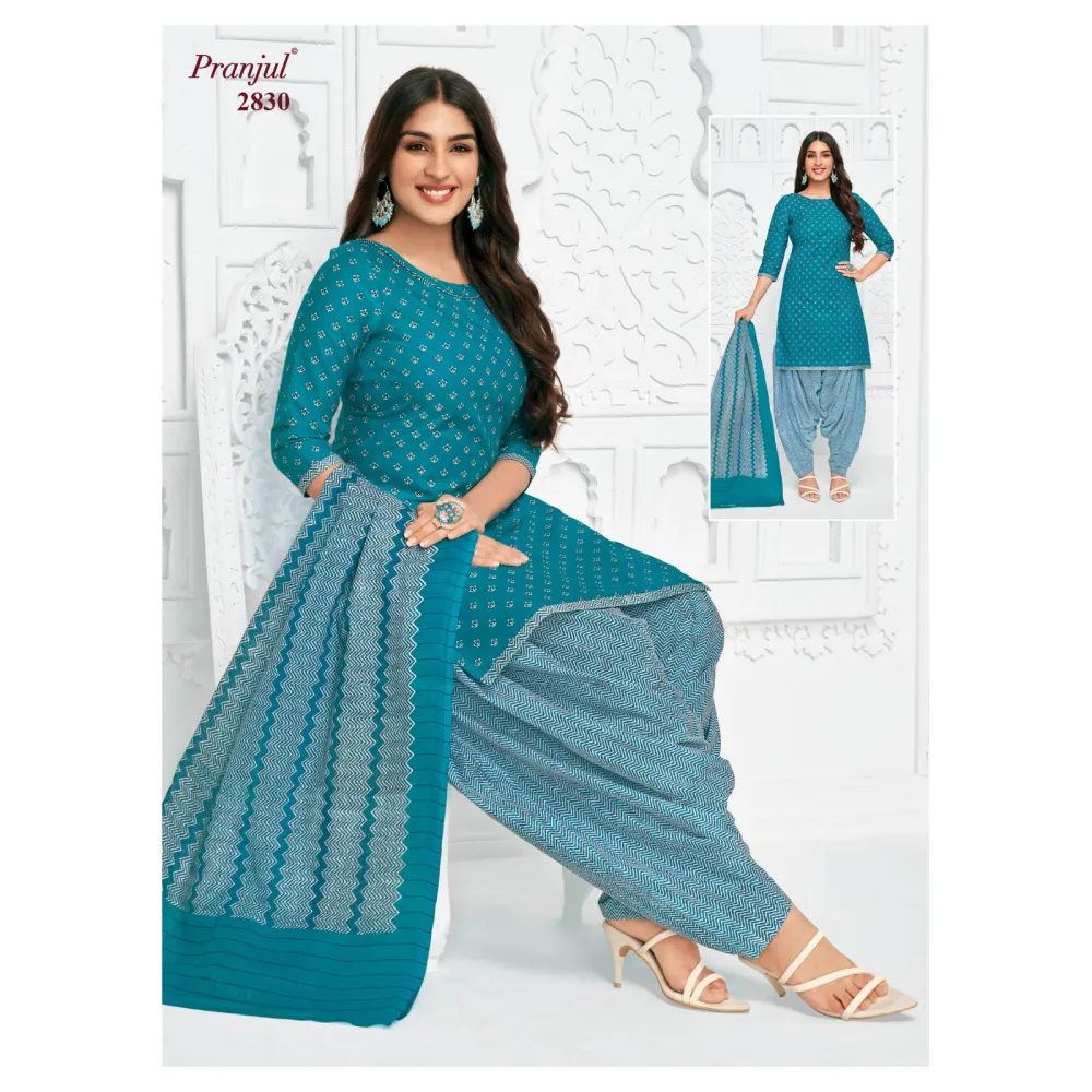 Pranjul Priyanka Vol-18 Cotton Designer Exclusive Dress Material:  Textilecatalog