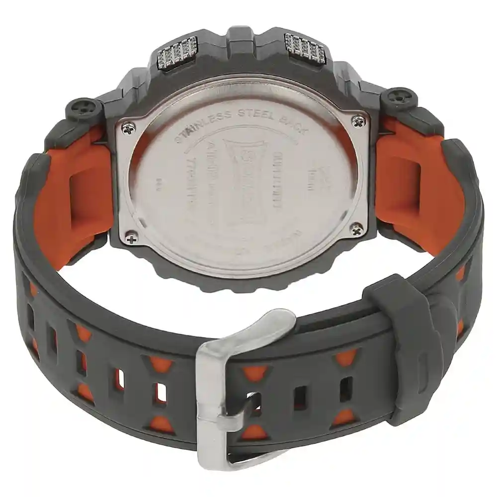 Sonata Ocean Series Watch With Grey Plastic Strap 77009PP03