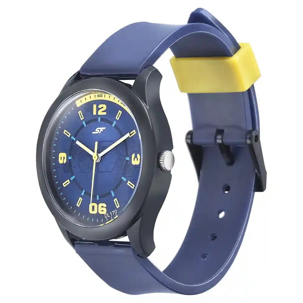 Sonata Sf Blue Dial Analog Watch 77007PP06