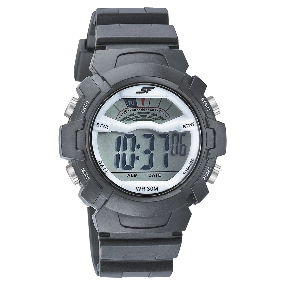 Buy Sonata NP77053PP08 SF Carbon Series Digital Watch for Men at Best Price  @ Tata CLiQ
