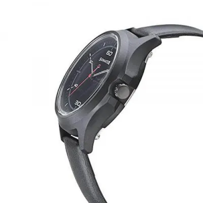 Sonata Stride Hybrid Smart Watch Black Dial for Mens 7130PL03