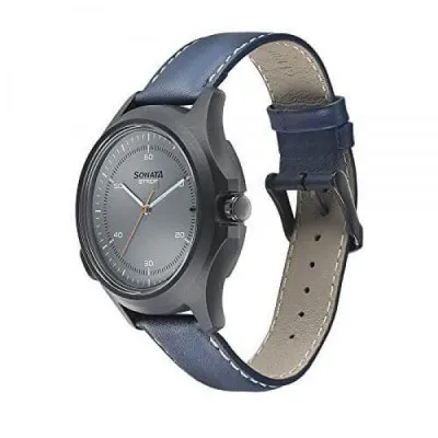 Sonata Stride Hybrid Smart Watch Grey Dial for Mens 7130PL02