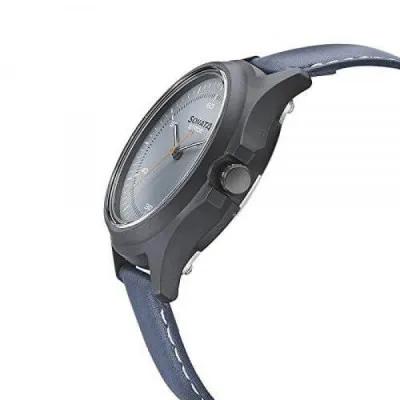 Sonata Stride Hybrid Smart Watch Grey Dial for Mens 7130PL02