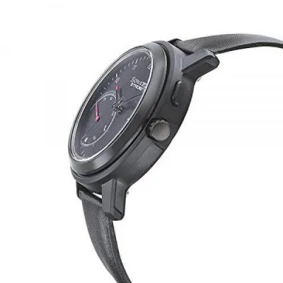 Sonata Stride Pro Hybrid Smart Watch Black Dial for Mens 7132PL04