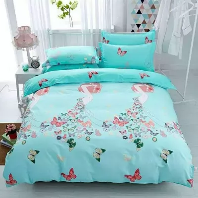 Taurus Glace Cotton Double Bedsheet With 2 Pillow Covers 299