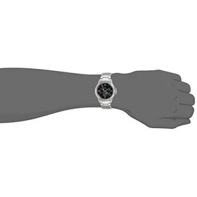 Titan Analog Black Dial Mens Watch 1698SM01