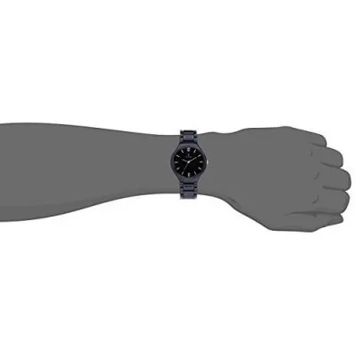 Titan Ceramic Analog Black Dial Mens Watch 90014KC01
