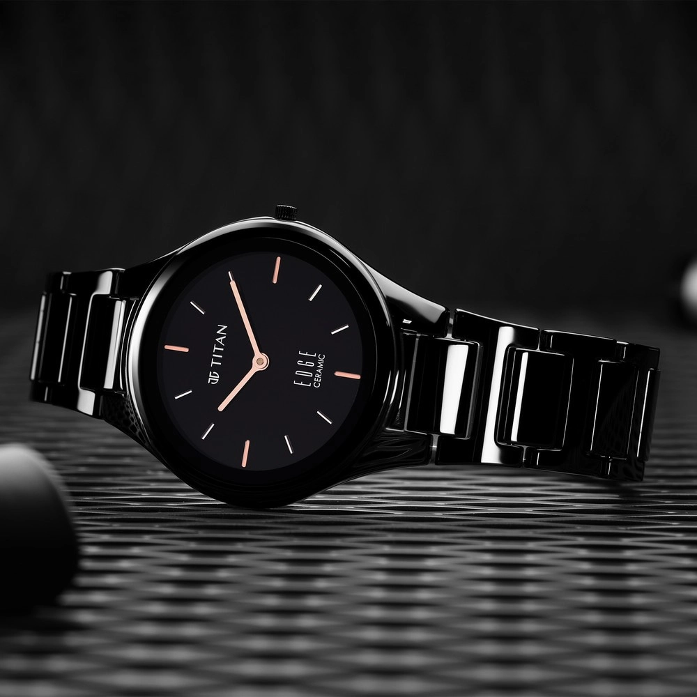 titan ceramic slimmest watch price