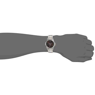 Titan Neo Analog Black Dial Mens Watch 1698KM01
