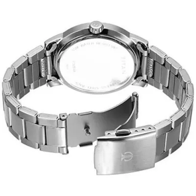 Titan Neo Analog Silver Dial Mens Watch 1730SM01