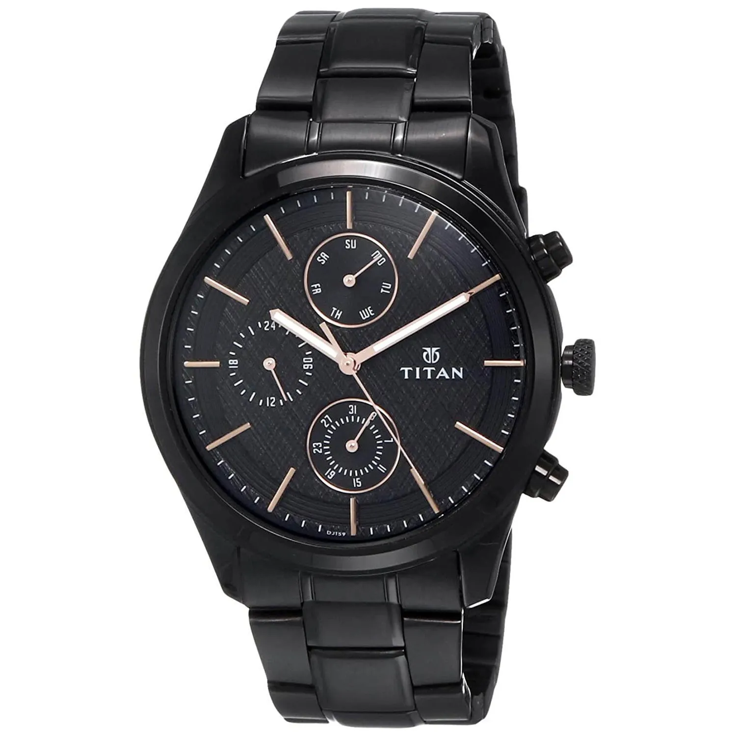 Amazon.com: Titan Titan Neo Analog Black Dial Men's Watch  NM1730SL02/NN1730SL02 : Clothing, Shoes & Jewelry