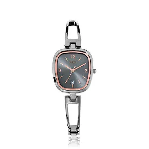 Titan sale gunmetal watch