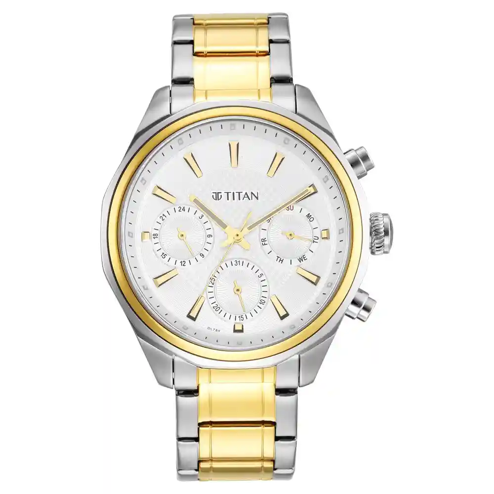 Regalia Opulent Stainless Steel Watch - Titan Corporate Gifting