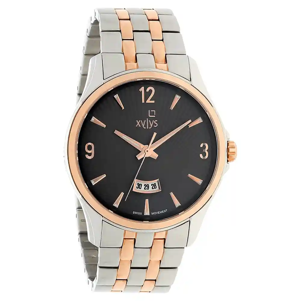 Xylys Analog Silver Dial Men's Watch - 9120SL01 : Amazon.in: Fashion