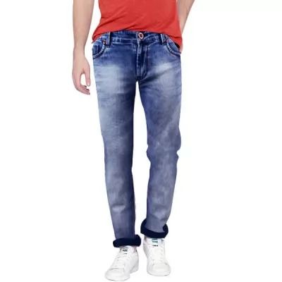 YLC 858 Mens Blue Jeans 34