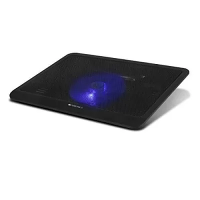 Zebronics Zeb-NC1200 USB Powered Laptop Cooling Pad With 125mm Fan Pass Through USB Connector and Blue LED Lights